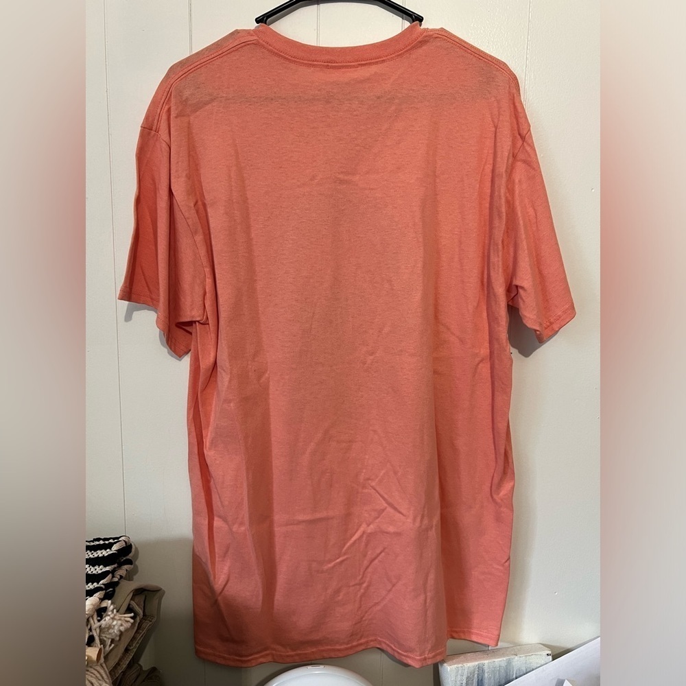 Skull Reflection Graphic Tee- Size Large - Picture 2 of 4